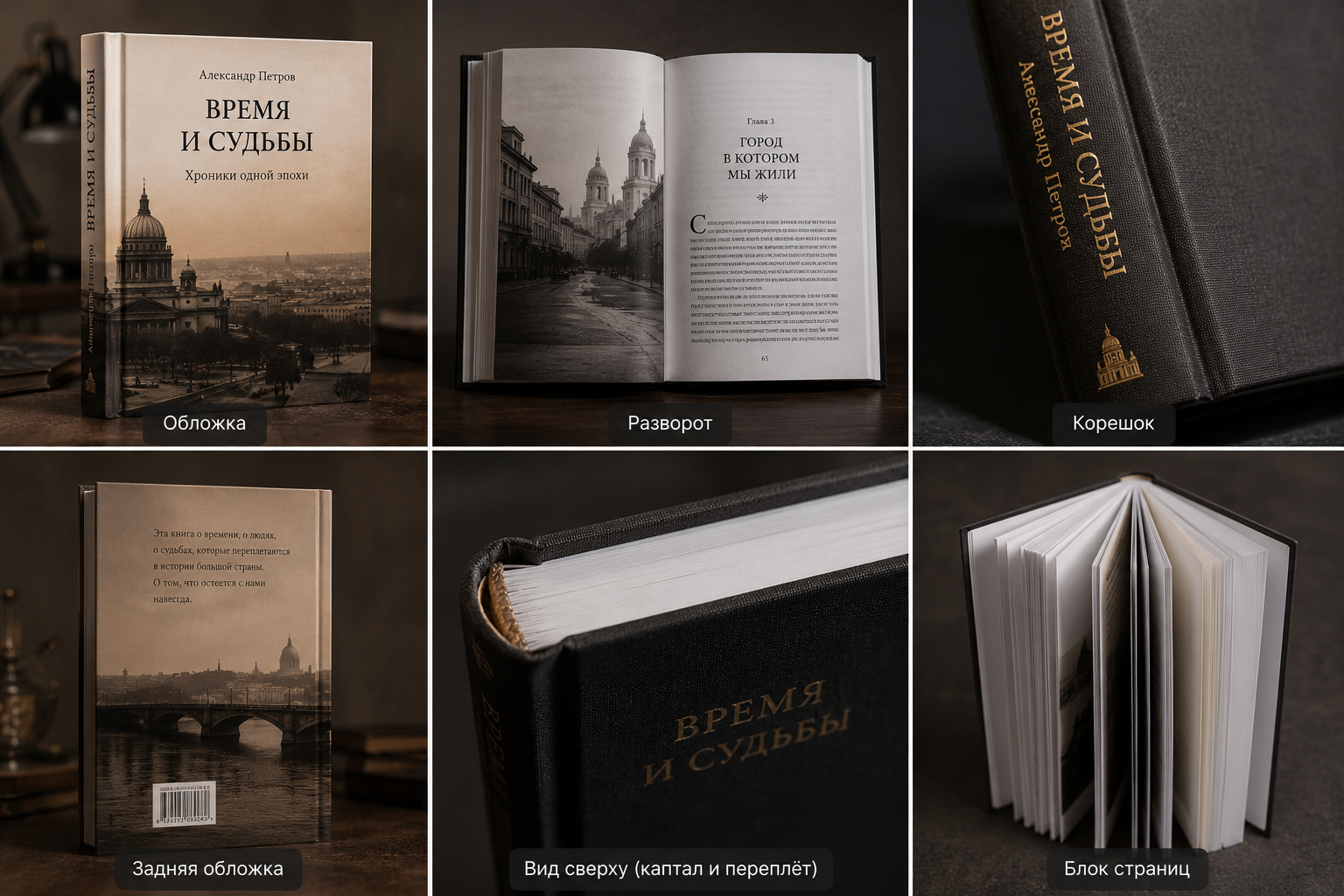 Примеры книг MyBookPrint